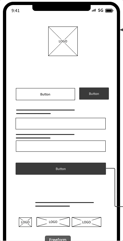 Low-fidelity-Prototype testing